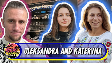 Teaching foreigners Ukrainian. Coffee with @SashaMelnychuk Ukraine. Day 1386 Dec 10th 2025