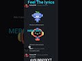 Feel the lyrics | #minecraft #shorts