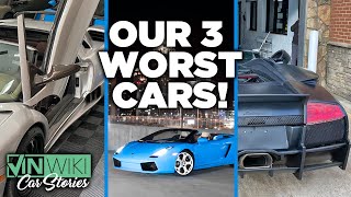 Ed bought the 3 WORST Lambos Curated ever sold!