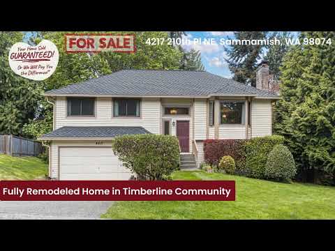 4217 210th Pl, Sammamish, WA home video tour