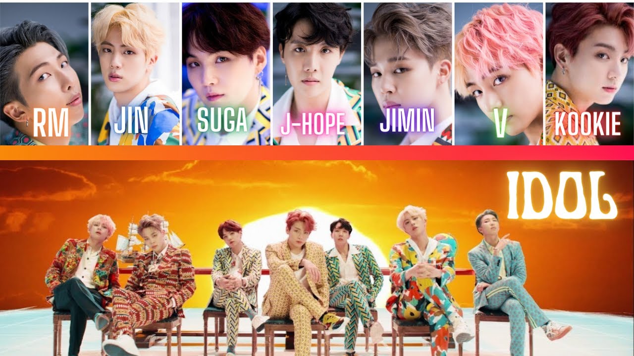 BTS- IDOL (Color Coded Lyrics) - YouTube