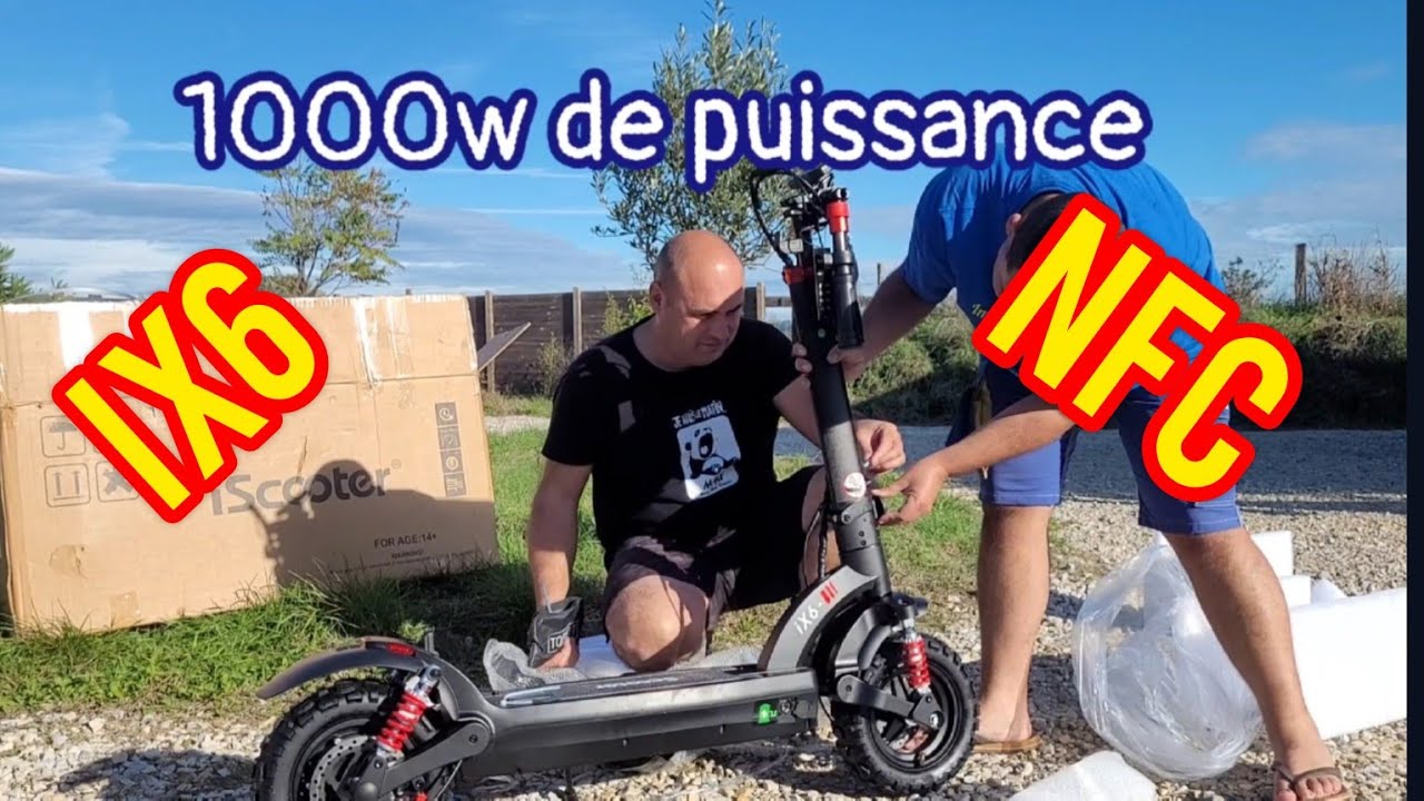 Scooter électrique pliant X6 en ligne | Roue de guépard Scooter électrique pliant X6 en ligne | Roue de guépard