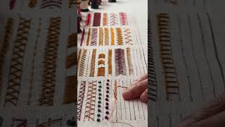 Rope Stitch Tutorial: Clean, Raised Lines | Daily Embroidery Archive (Giant Hoop)