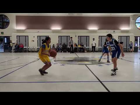 Chadbourne elementary VS Lila Bringhurst elementary girls basketball game 2023-1-24 part 2