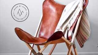 Argentinian leather Tripolina Chair from The Citizenry by Alex Ivanov 5,698 views 9 years ago 34 seconds