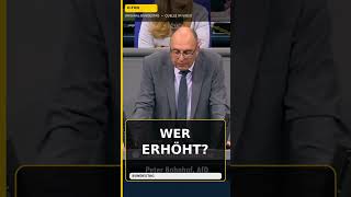 Bohnhof attackiert Diäten-Debatte: Wer erhöht hier?