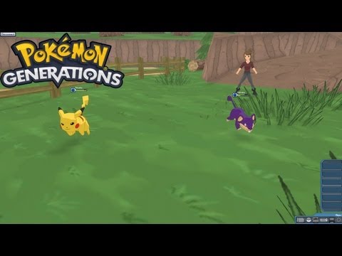 Nuevo Juego Pokemon Generations 3D Pokemon RPG Online PC - Review 