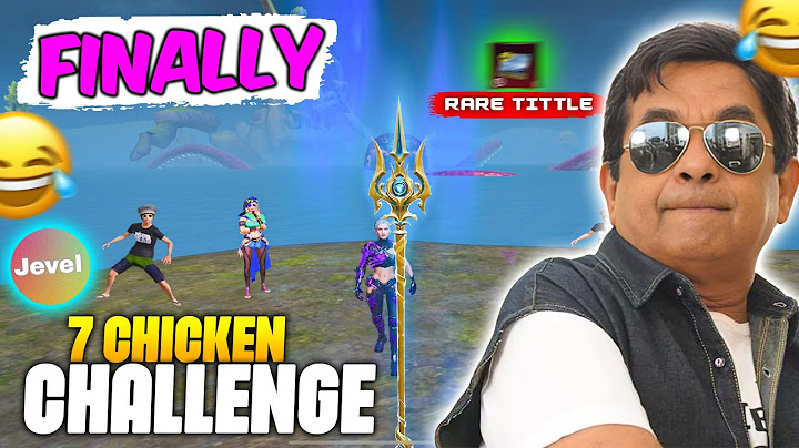 FINALLY 🤯 TRIDENT CHALLENGE COMPLETE  WITH @BandookBaaz GOT RAREST  TITTLE | 7 CHICKEN TIPS | JEVEL