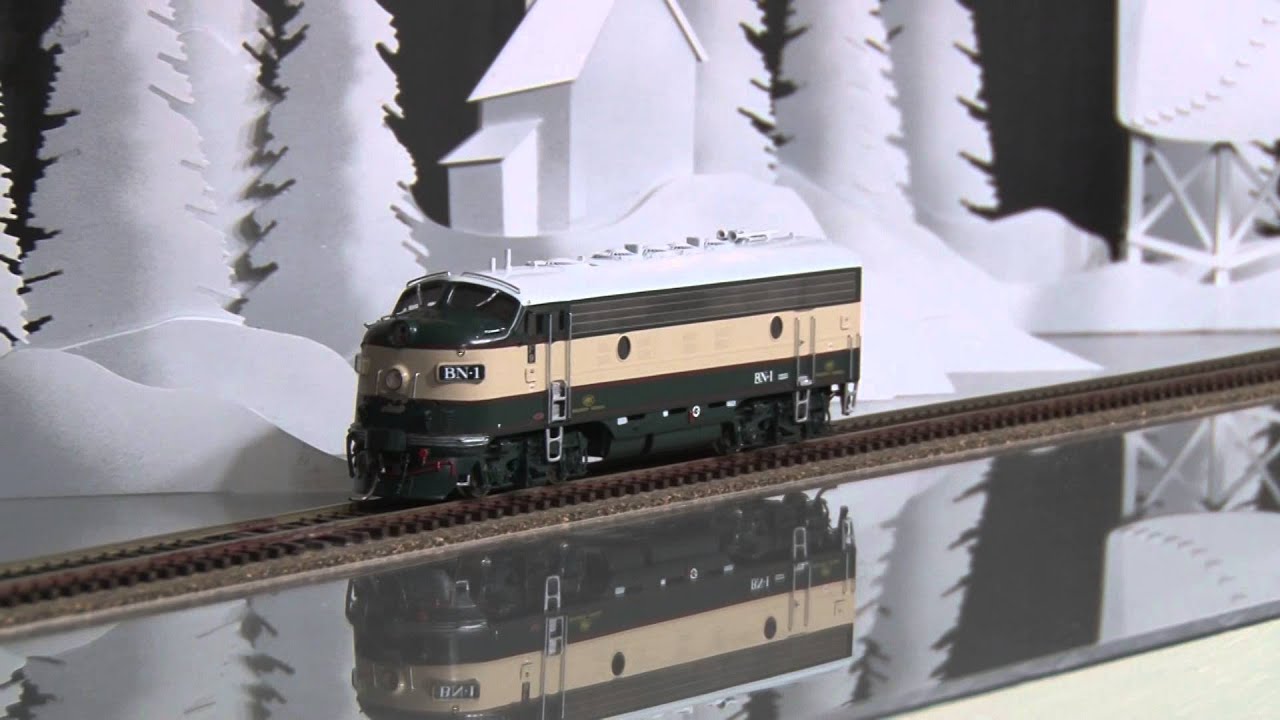 053641-HO Brass Model Train - OMI 6491.1 Overland BN Executive F9 F9A Diesel BN-1 - 1992 Run