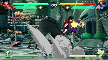 Dragon Ball FighterZ - Videl Combo Video (Level 1)