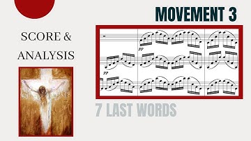 MacMillan - Seven Last Words From the Cross (movement 3): Score and Analysis