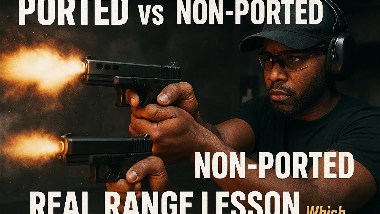 Ported or Non-Ported? Shooting Lesson - YouTube