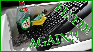 Logitech g613 Double Tap issue PART 2! || The cleaning stage, also a switch repair