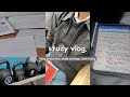 study vlog 📚being productive, study mornings, note taking