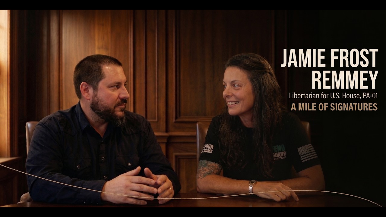 Jamie Frost Remmey — Libertarian for U.S. House, PA-01 — On Ballot Access, Defend the Guard & War