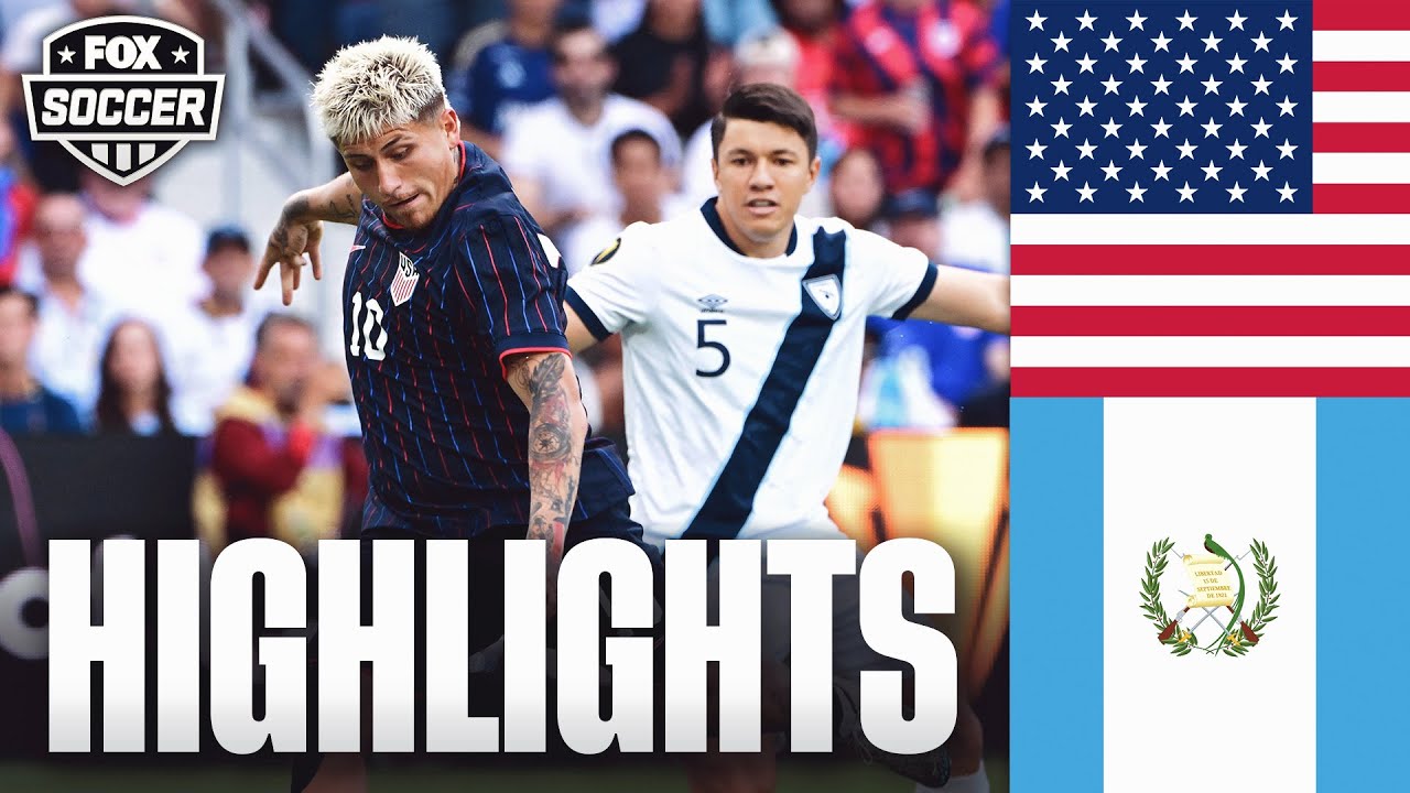 United States vs Guatemala in the Semifinals of the Gold Cup!