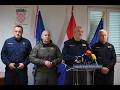 Konferencija za medije Nikole Mline povodom ubojstva mladića i potrage za bjeguncem
