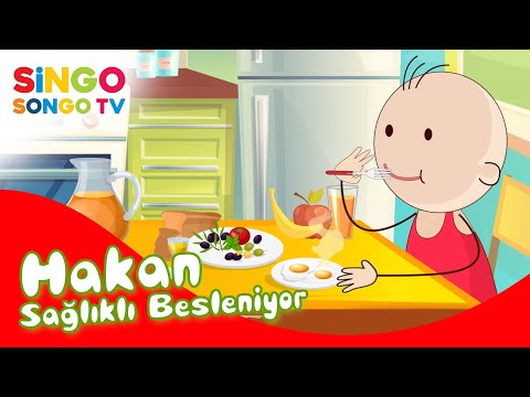 HAKAN Sağlıklı Besleniyor 🥦🥕🥒 – SingoSongo TV I İsme Özel Çocuk Şarkıları 🎵