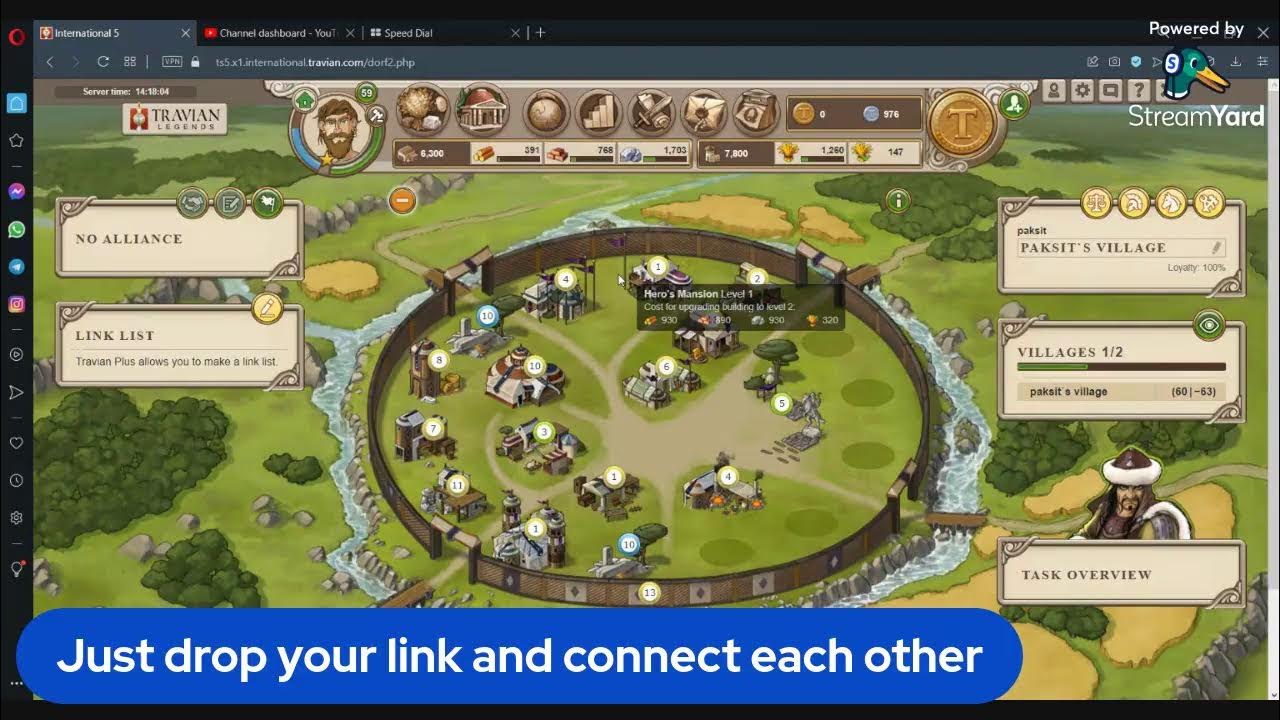 Travian War: Upgrade Cropland - YouTube