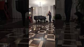 Hotel Retlaw Saxophonist Plays Tears in Heaven. #Retlaw #shorts #saxophone