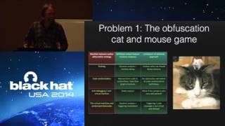 Black Hat USA 2014 - Reverse Engineering: A Scalable, Ensemble Approach for Building and Visualizing