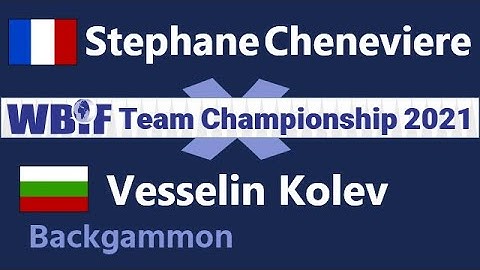Vesselin Kolev (NemaGele) vs. Stephane Cheneviere (LtDrogo) - Backgammon