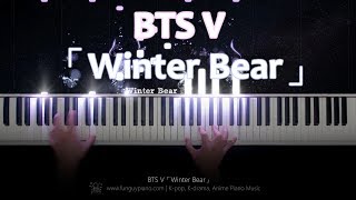BTS V「Winter Bear」Piano Cover