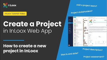 Video Tutorial: How to Create a New Project in InLoox Web App