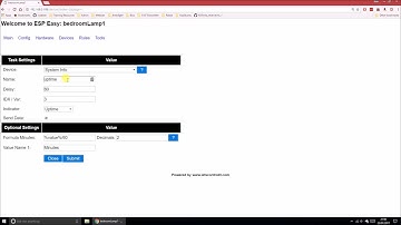 ESPEasy Settings for Sonoff Devices in an Openhab2 installation