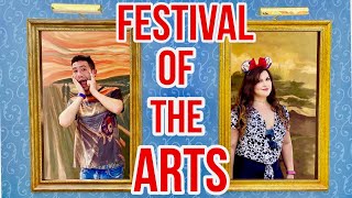 Artful Photo Ops, Food, and Drinks at Epcot International Festival of the Arts 2020
