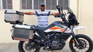 KTM 390 ADVENTURE TOURING Accessories Installed