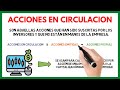 Acciones en Circulación 🌐 | IMPORTANCIA | Diccionario Financiero de Bolsa