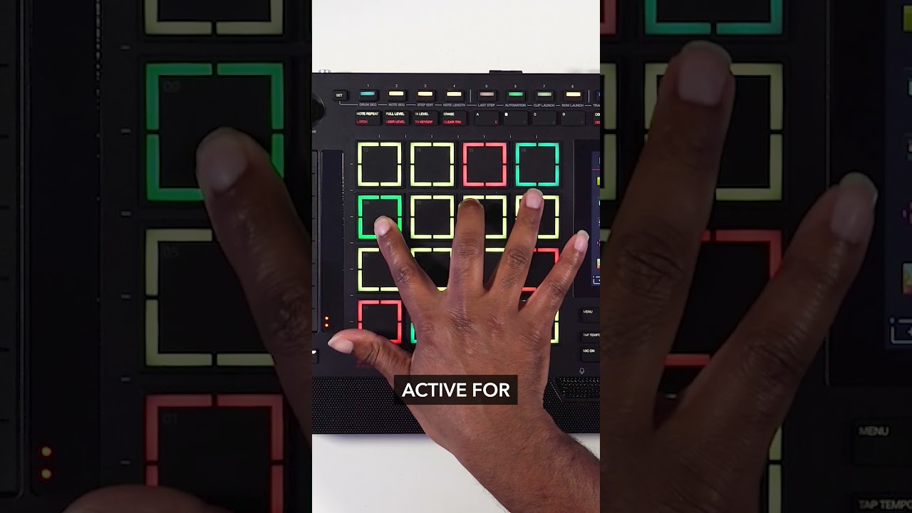 It might look like just a step sequencer… but MPC Live III’s 16 performance pads go way beyond that!