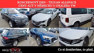 Volkswagen Tiguan Allspace a ceny ojetých aut v Německu u dealera VW