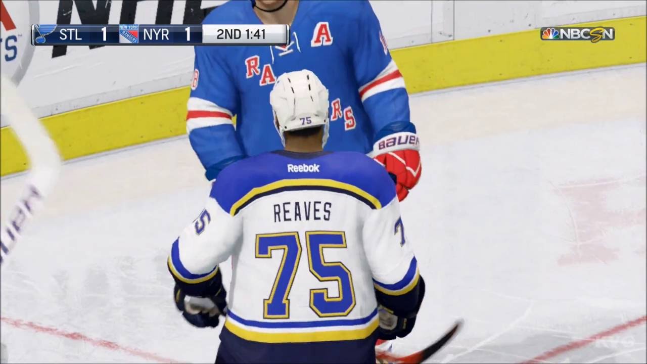 NHL 17 - St. Louis Blues vs New York 