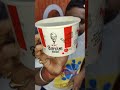 Kfc maggi in biryani bucket expose mini vlog shorts foodvlog minivlog