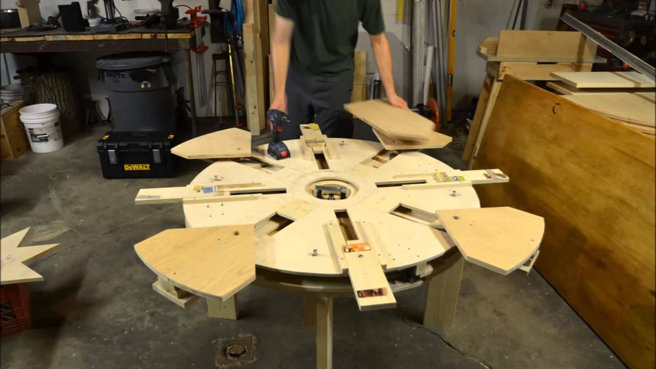 Table Assembly: Time Lapse - YouTube