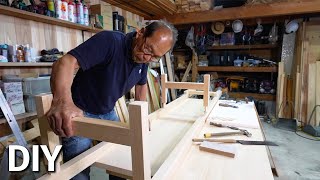 I Can't Build a Bench More Beautiful Than This [Carpenter’s DIY] by Shoyan Japanese Carpenter 777,063 views 1 year ago 17 minutes