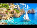 Capri 8K Drone Footage | Mount Solaro, Pastel Harbors &amp; Timeless Beauty UHD