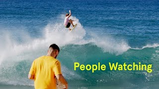 A Crazy Edit From An Unsponsored Surfer | Noah Hill 'People Watching'