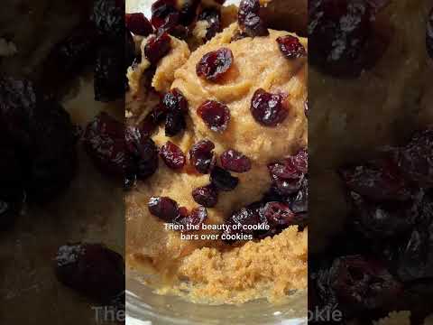 Cranberry Orange Cookie Bars (Vegan + Gluten-Free) | Minimalist Baker Recipes
