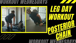 FULL Leg day workout | Posterior chain | Concrete Fitness