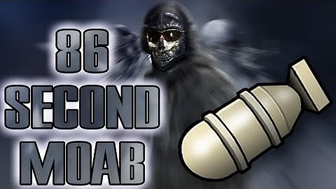 MW3 - 86 Second MOAB * Call Of Duty Ghosts * Kem Strike OP*