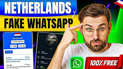 Create Free Netherlands Virtual WhatsApp 🇳🇱 | Use a Free Virtual Number for WhatsApp 2025