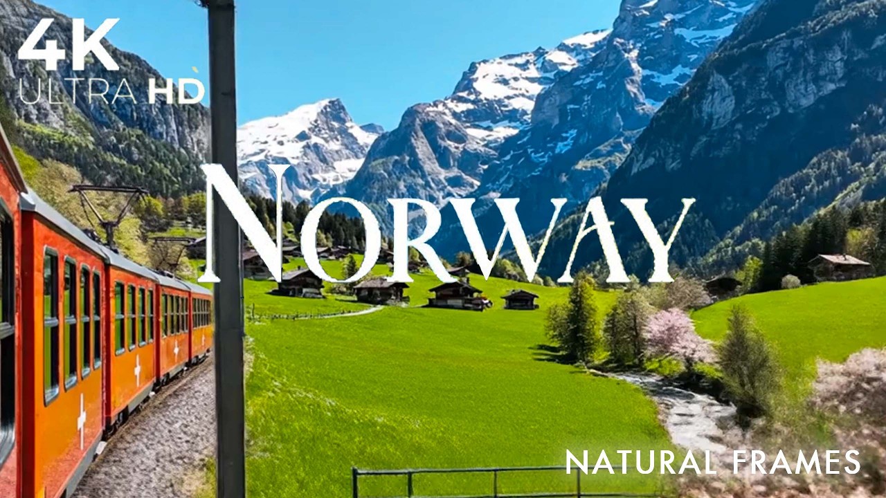 Calming Landscapes Ultra HD • Majestic Nature Relaxation Experience with Soft Piano