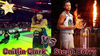 Caitlin Clark Vs Steph Curry