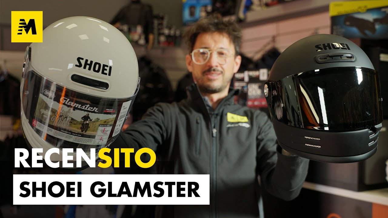 Solocaschi: recensione casco integrale Shoei Glamster - YouTube