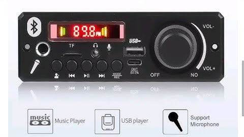 MP3 BLUETOOTH AMPLIFIER DECODER BOARD