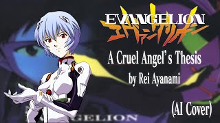 Rei Ayanami - A Cruel Angel's Thesis (Evangelion AI Cover)