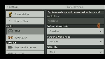 Switching to peaceful Mode in Minecraft